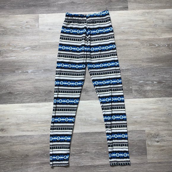 Touch Me Printed Leggings Size Medium - Picture 2 of 3